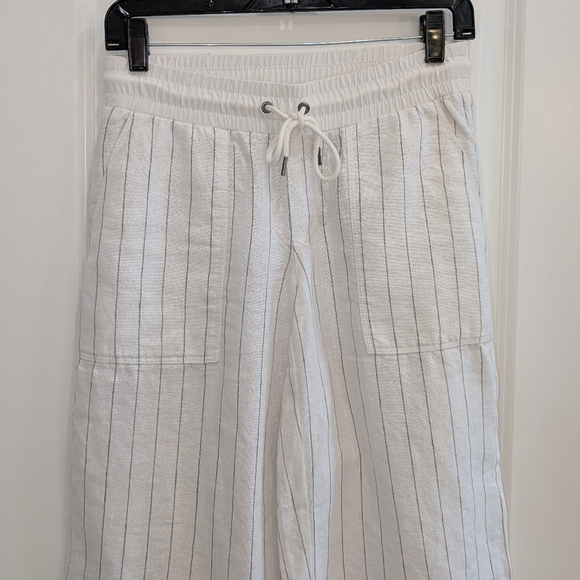 Athena Barrel Legged Linen Pants - Picture 1 of 5